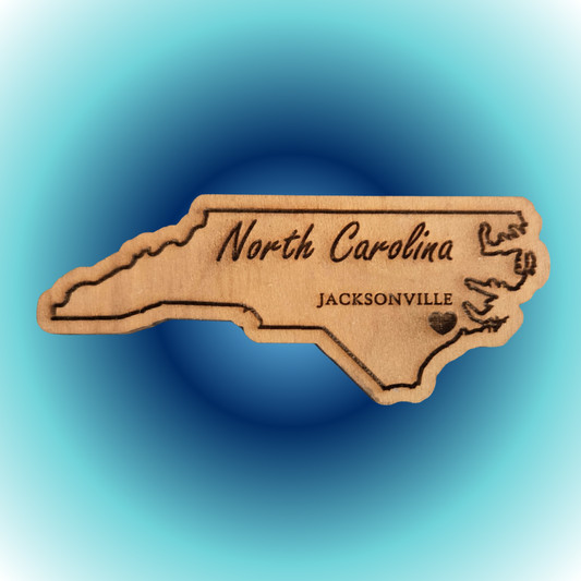 Custom laser engraved wooden keepsake box - personalized gift Jacksonville NC - Mabuhay Designs